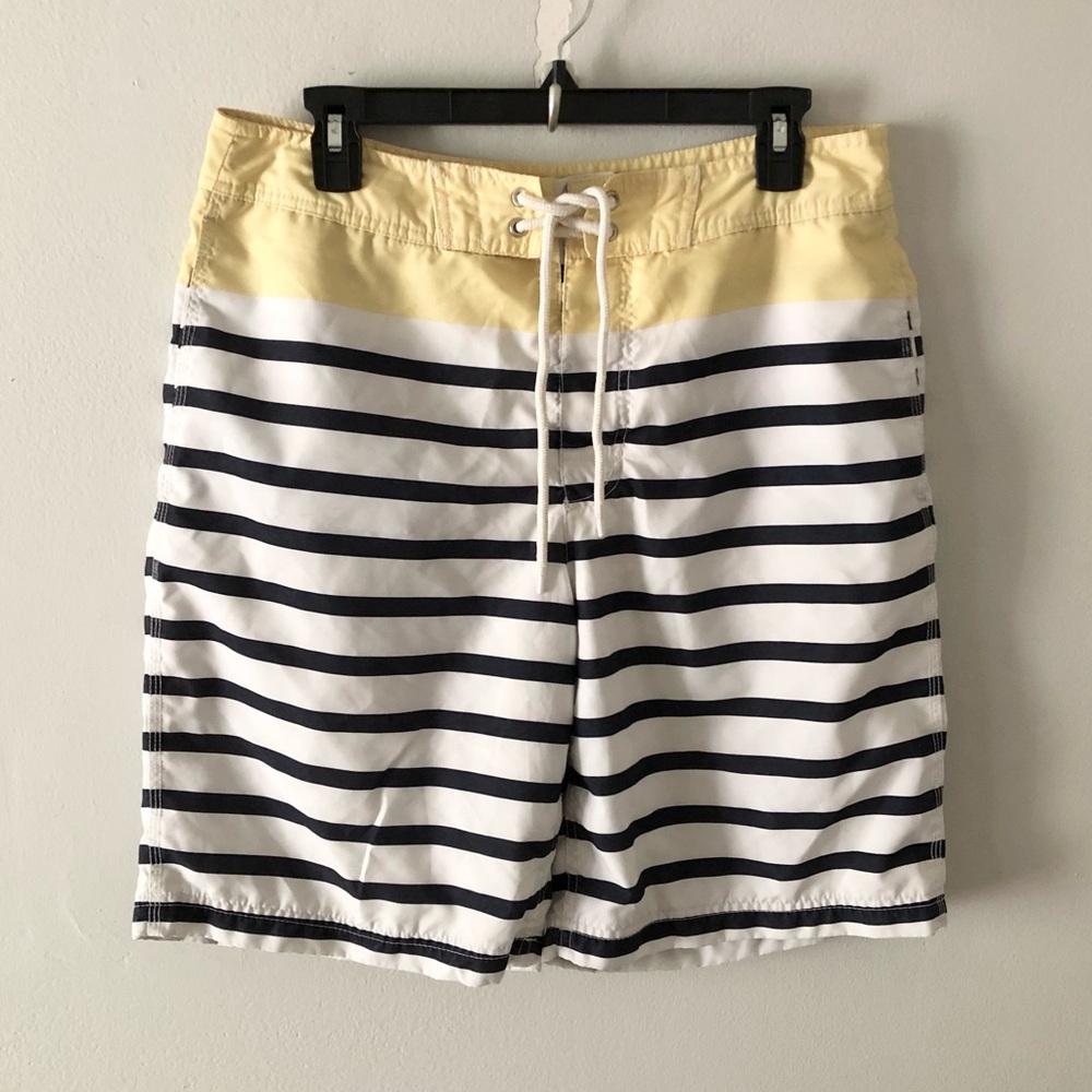 GAP Stripe Swim Shorts